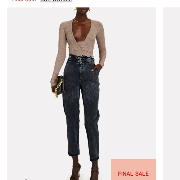 ALIX NYC
Bianca Marled Rib Knit Bodysuit chestnut size L NWT classic elegant - Picture 5 of 14